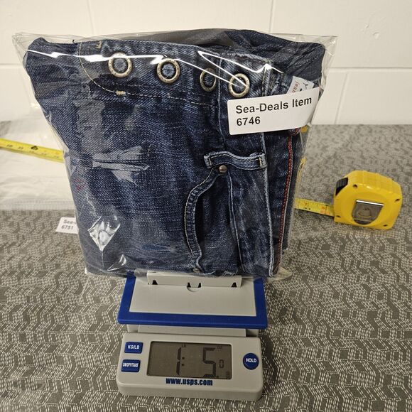 Tommy Hilfiger Jeans Womens Mid Rise‎ Med Wash Flare Blue 32x32 - Picture 9 of 11